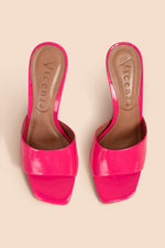 BARBIE MULE HEEL in HOT PINK PINK additional image 1