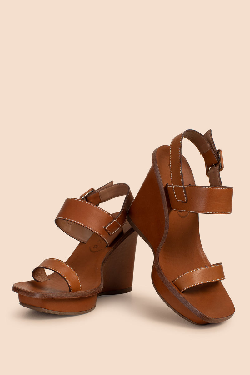 Halenia Women's Rust Block Heel Sandal | Aldo Shoes