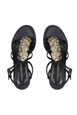 PAULA TORRES MARIE SANDAL in BLACK additional image 2