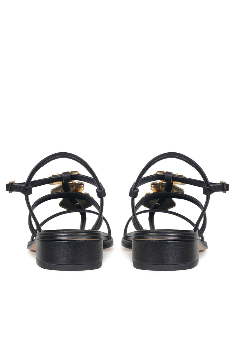 PAULA TORRES MARIE SANDAL in BLACK additional image 3