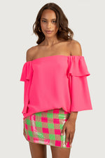 EXCITED TOP in PAPILLON PINK additional image 4