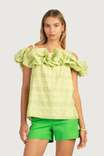 PRIMROSE TOP in YELLOW additional image 3