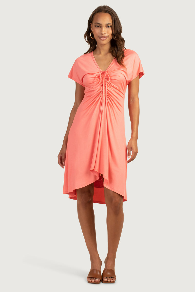 Trina turk on sale coral dress