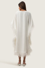 NEENA CAFTAN in WHITEWASH additional image 10