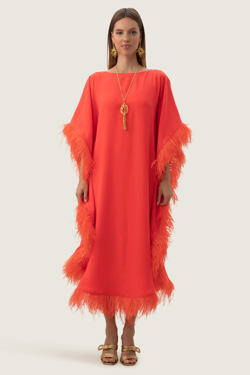 NEENA CAFTAN in POPPY additional image 17