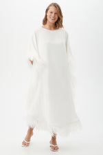 NEENA CAFTAN in WHITEWASH additional image 4