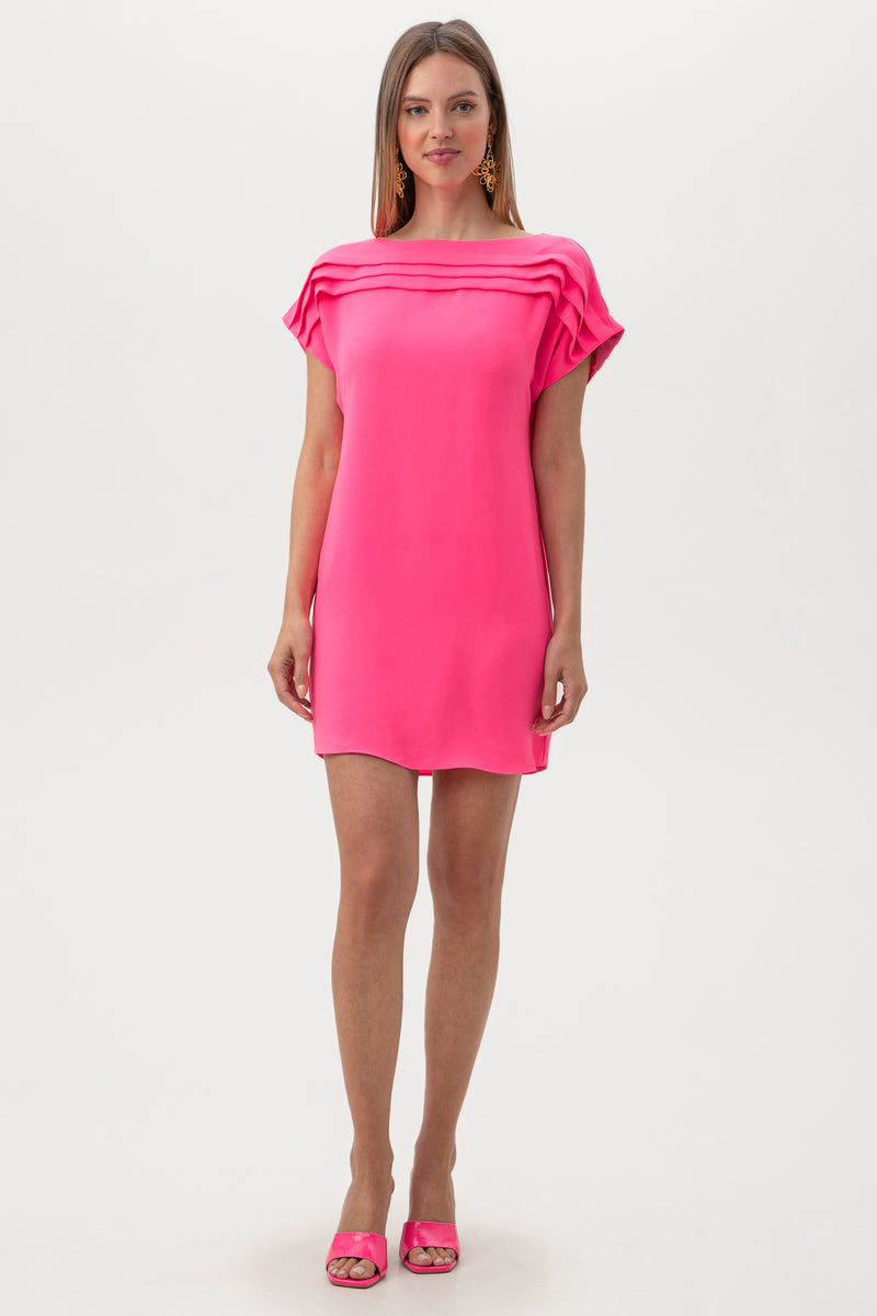 ADITA DRESS in PAPILLON PINK