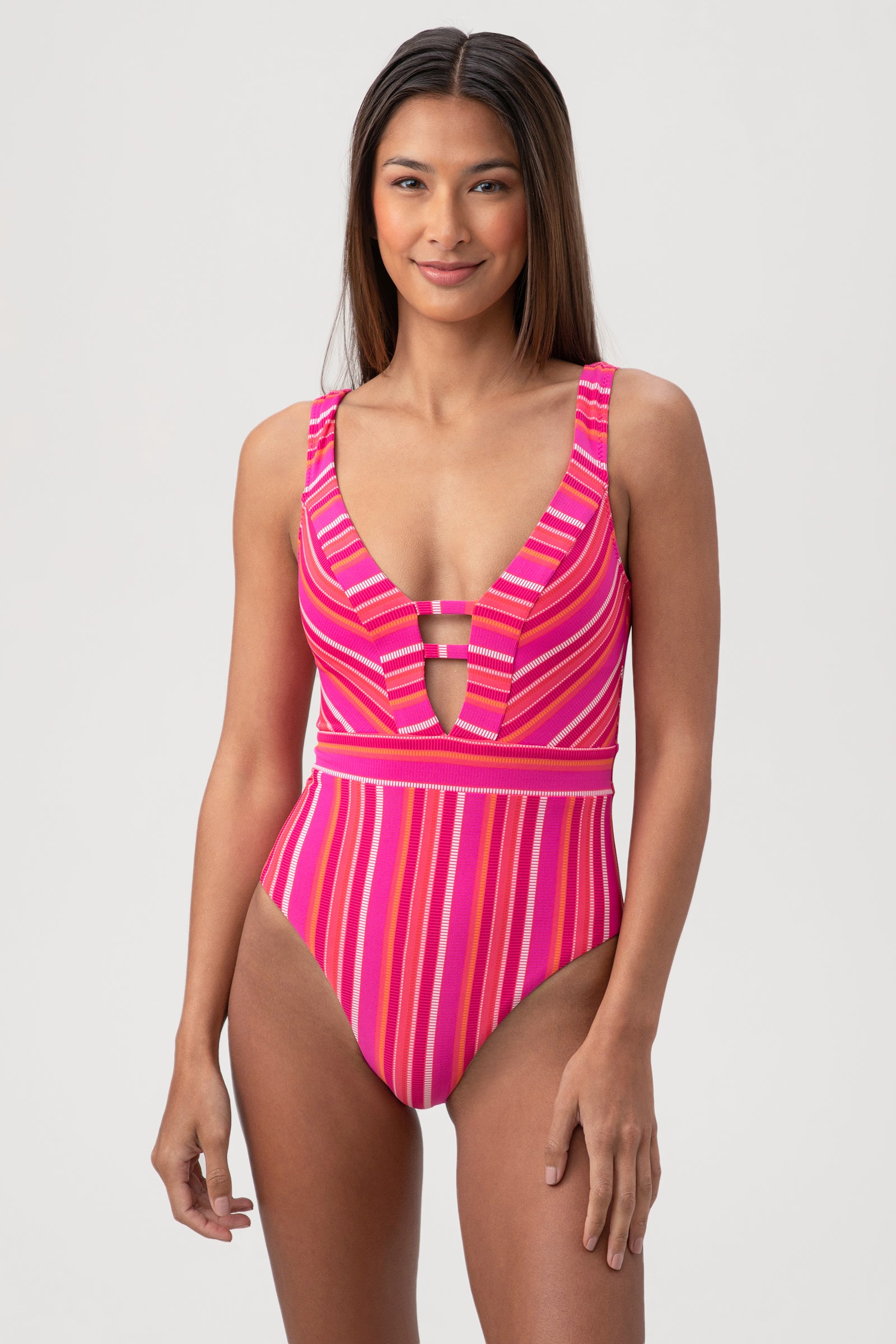 Trina turk fiji floral one best sale piece