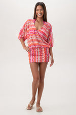 ZEN CROCHET TUNIC in MULTI additional image 3