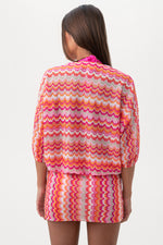 ZEN CROCHET TUNIC in MULTI additional image 2