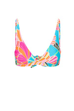 POPPY BANDED HALTER TOP in MULTI additional image 1