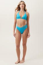 RIPPLE RIB W WIRE HALTER TOP in ATMOSPHERE additional image 3