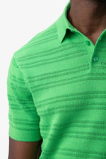 EDISON SHORT SLEEVE POLO in VERT additional image 8