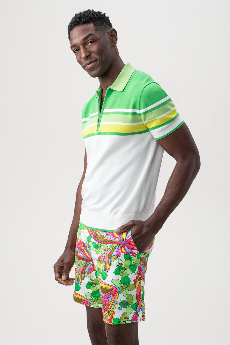 MENLO SHORT SLEEVE POLO in MULTI additional image 3