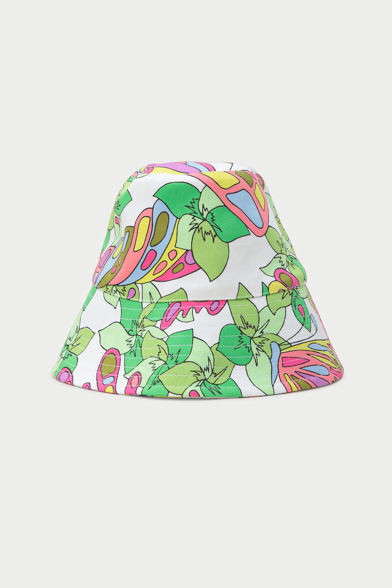 BUTTERFLY TALL CRUSHER HAT in MULTI additional image 1