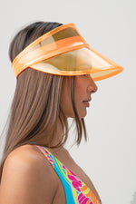 EUGENIA KIM NEON VISOR in NEON ORANGE additional image 4