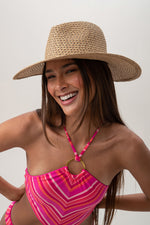 EUGENIA KIM EMMANUELLE HAT in CAMEL NEUTRAL