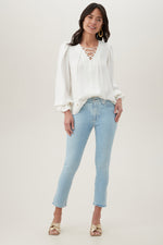 ZAHARA TOP in WHITEWASH additional image 2