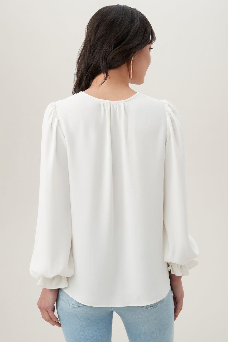 ZAHARA TOP in WHITEWASH additional image 1