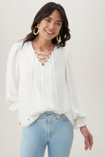 ZAHARA TOP in WHITEWASH additional image 3