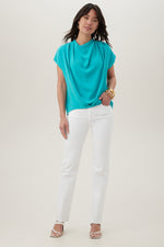 AG WHITE ALEXXIS SLIM STRAIGHT JEAN in WHITE additional image 2