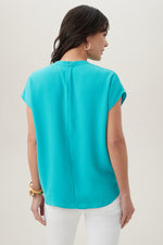 ODILIA TOP in TRANQUIL TURQUOISE additional image 10