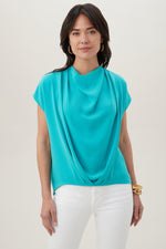 ODILIA TOP in TRANQUIL TURQUOISE additional image 9