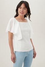 HOLLYWOOD TOP in WHITEWASH additional image 7