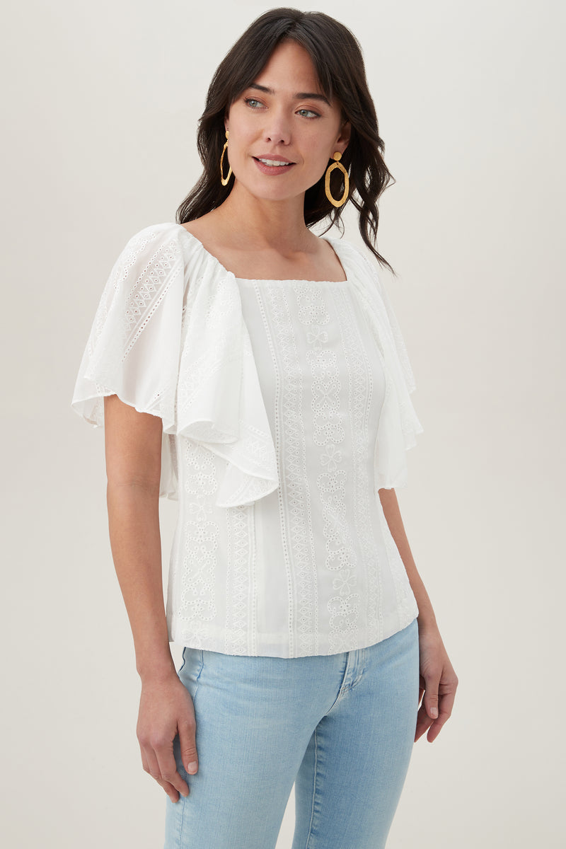 HOLLYWOOD TOP in WHITEWASH additional image 3