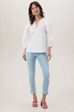 CORNELIA TOP in WHITE additional image 5