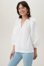 CORNELIA TOP in WHITE additional image 6