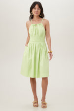 HAIGHT DRESS in LIMEADE GREEN additional image 5