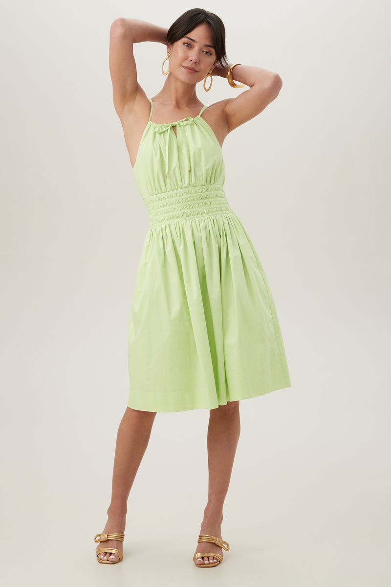 HAIGHT DRESS in LIMEADE GREEN additional image 8