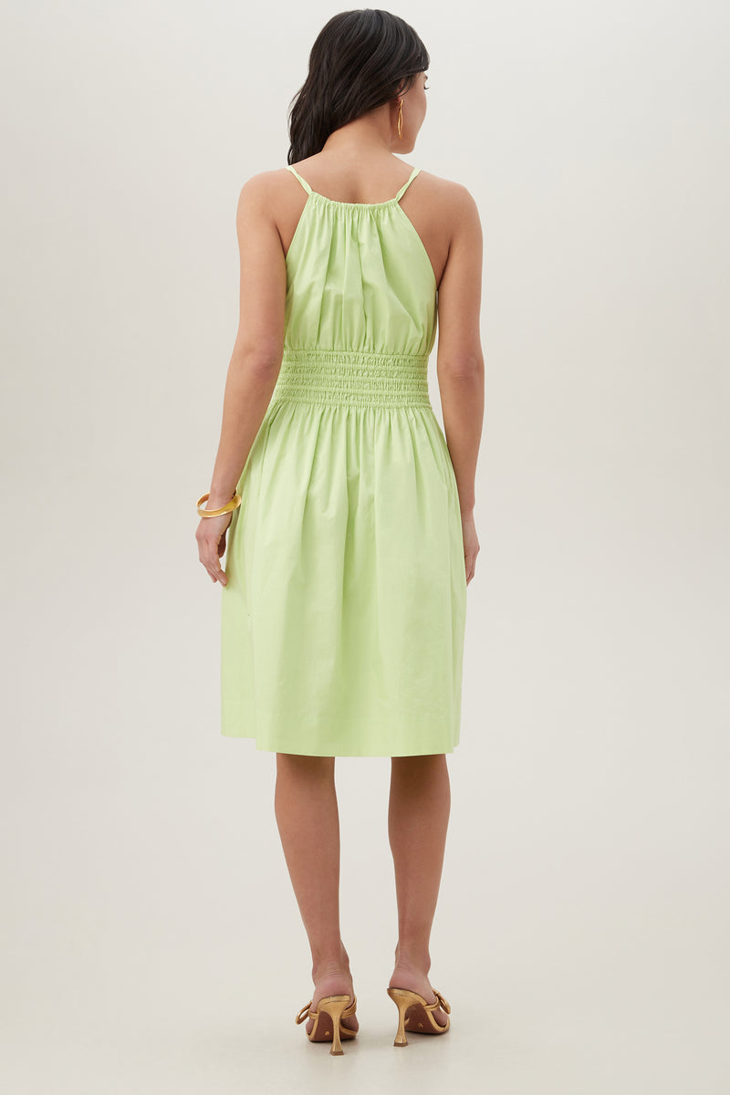 HAIGHT DRESS in LIMEADE GREEN additional image 6