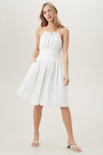 HAIGHT DRESS in WHITE additional image 3