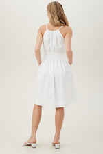 HAIGHT DRESS in WHITE additional image 2