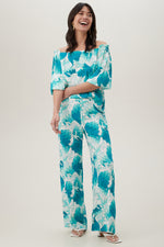 LONG WEEKEND PANT in TRANQUIL TURQUOISE additional image 6