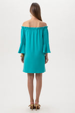 KNOX DRESS in TRANQUIL TURQUOISE additional image 4