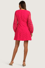 GRAZIA DRESS in PASSION PINK PINK additional image 1