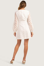 GRAZIA DRESS in WHITE additional image 4