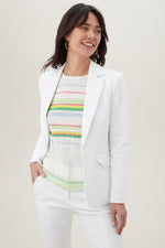 HABANERO 3 BLAZER in WHITE additional image 4