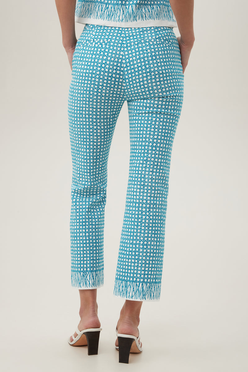 LULU PANT in BLUE BAYOU WHITEWASH additional image 5