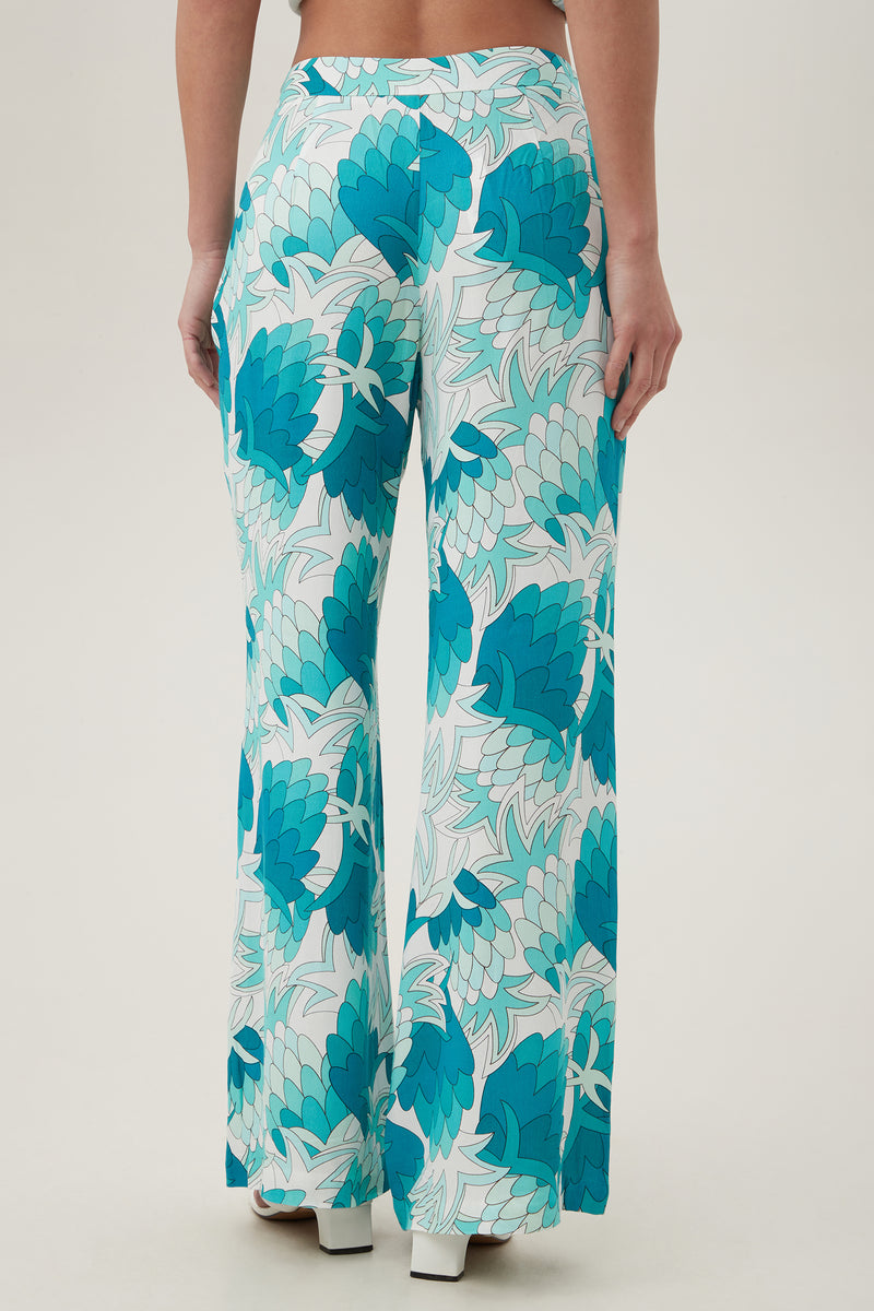 LONG WEEKEND PANT in TRANQUIL TURQUOISE additional image 5