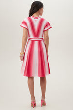 BONET DRESS in PASSION PINK PINK additional image 1