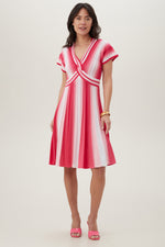 BONET DRESS in PASSION PINK PINK