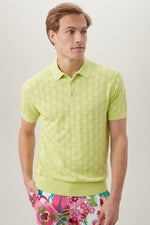 RINGOLD SHORT SLEEVE POLO in LIMEADE GREEN additional image 5