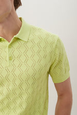 RINGOLD SHORT SLEEVE POLO in LIMEADE GREEN additional image 8