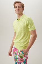 RINGOLD SHORT SLEEVE POLO in LIMEADE GREEN additional image 9