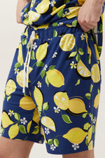 LEMONS MEN'S JERSEY SHORT SLEEVE PJ SET in MULTI additional image 5