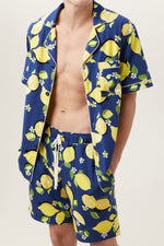 LEMONS MEN'S JERSEY SHORT SLEEVE PJ SET in MULTI additional image 3